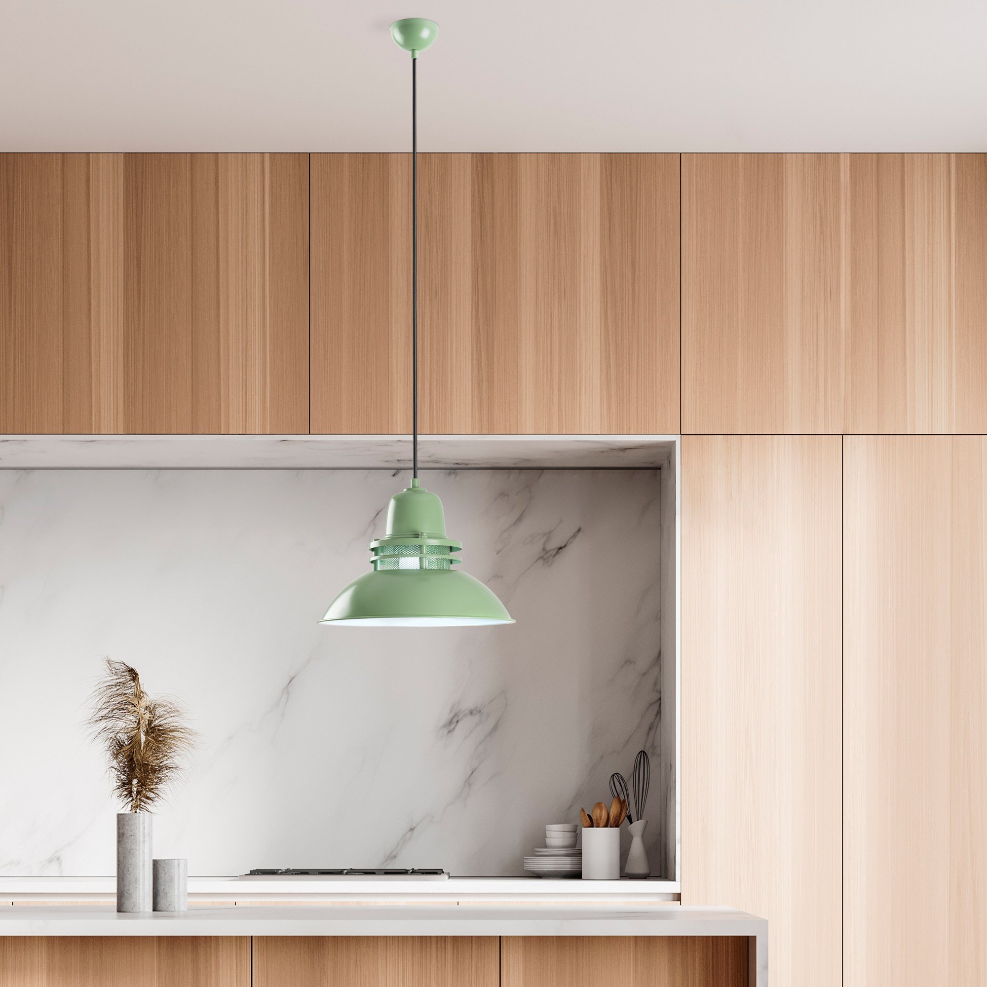 Candeeiro Teto Tibet Menta