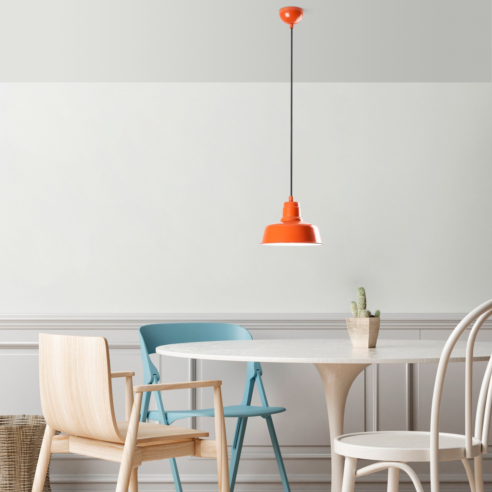 Candeeiro Teto Memati Laranja