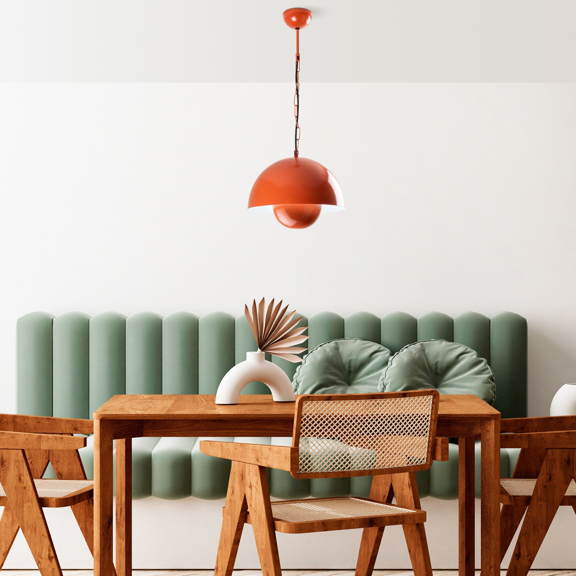 Candeeiro Teto Kure 2676 Laranja