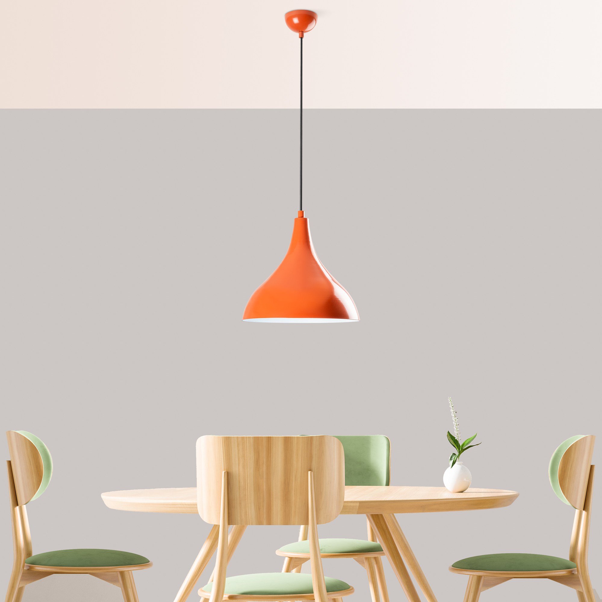 Candeeiro Teto Bitlis Laranja