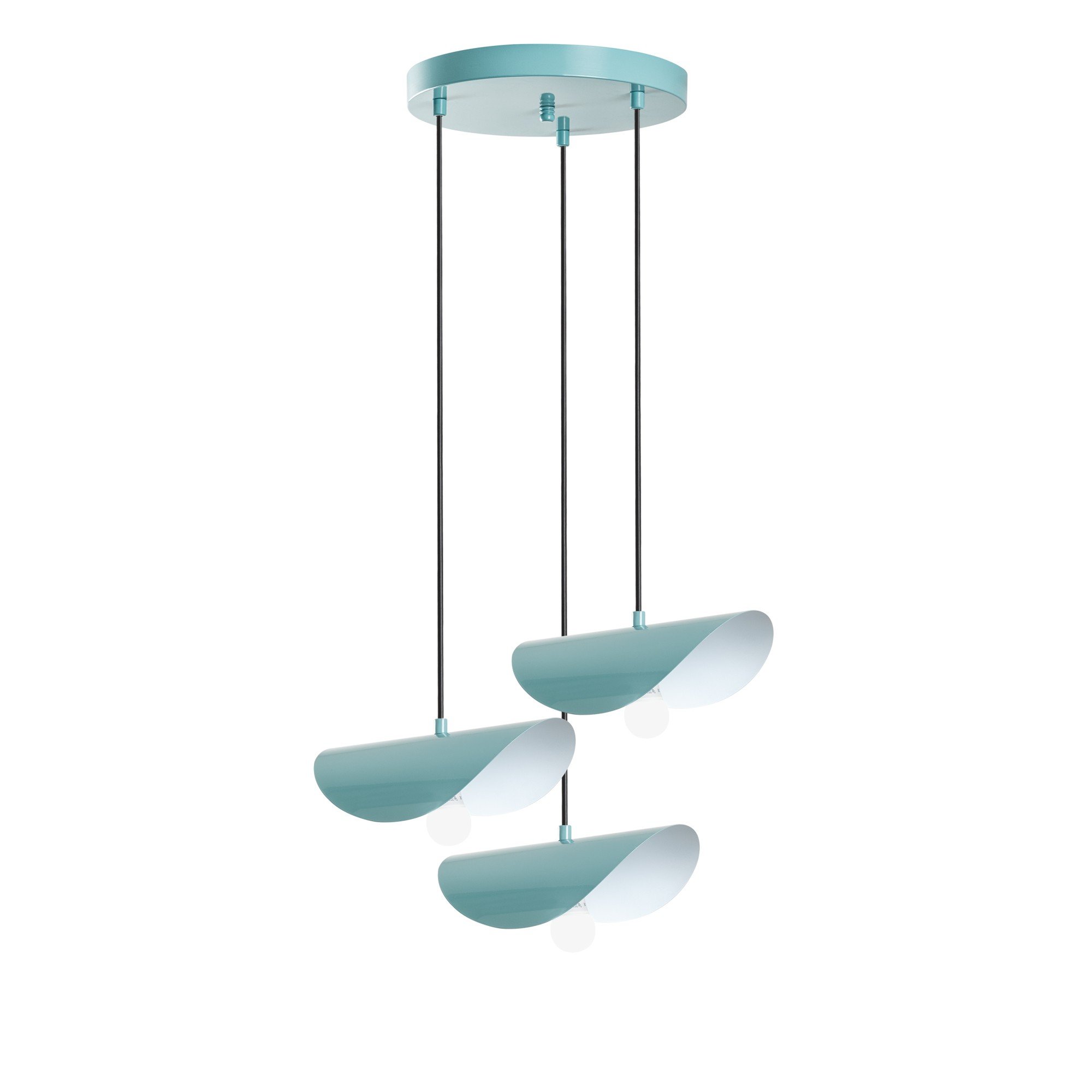 Candeeiro Teto Eger Mr 964 Turquesa