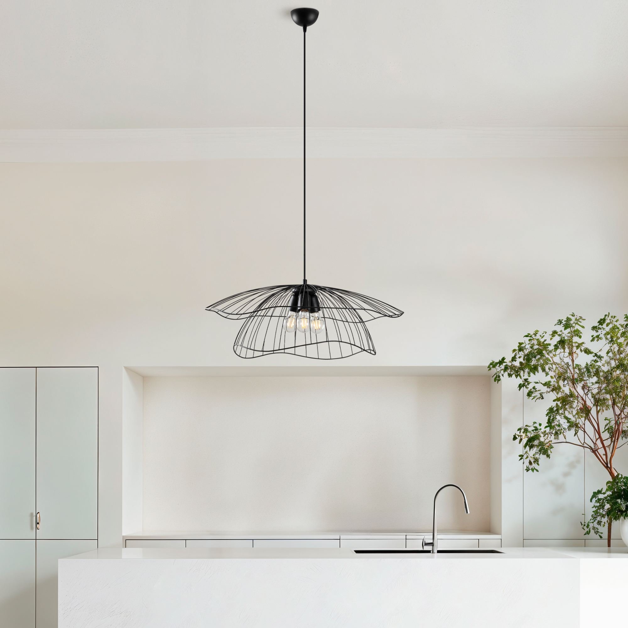 Candeeiro Teto Mantar 6500 3 Xl