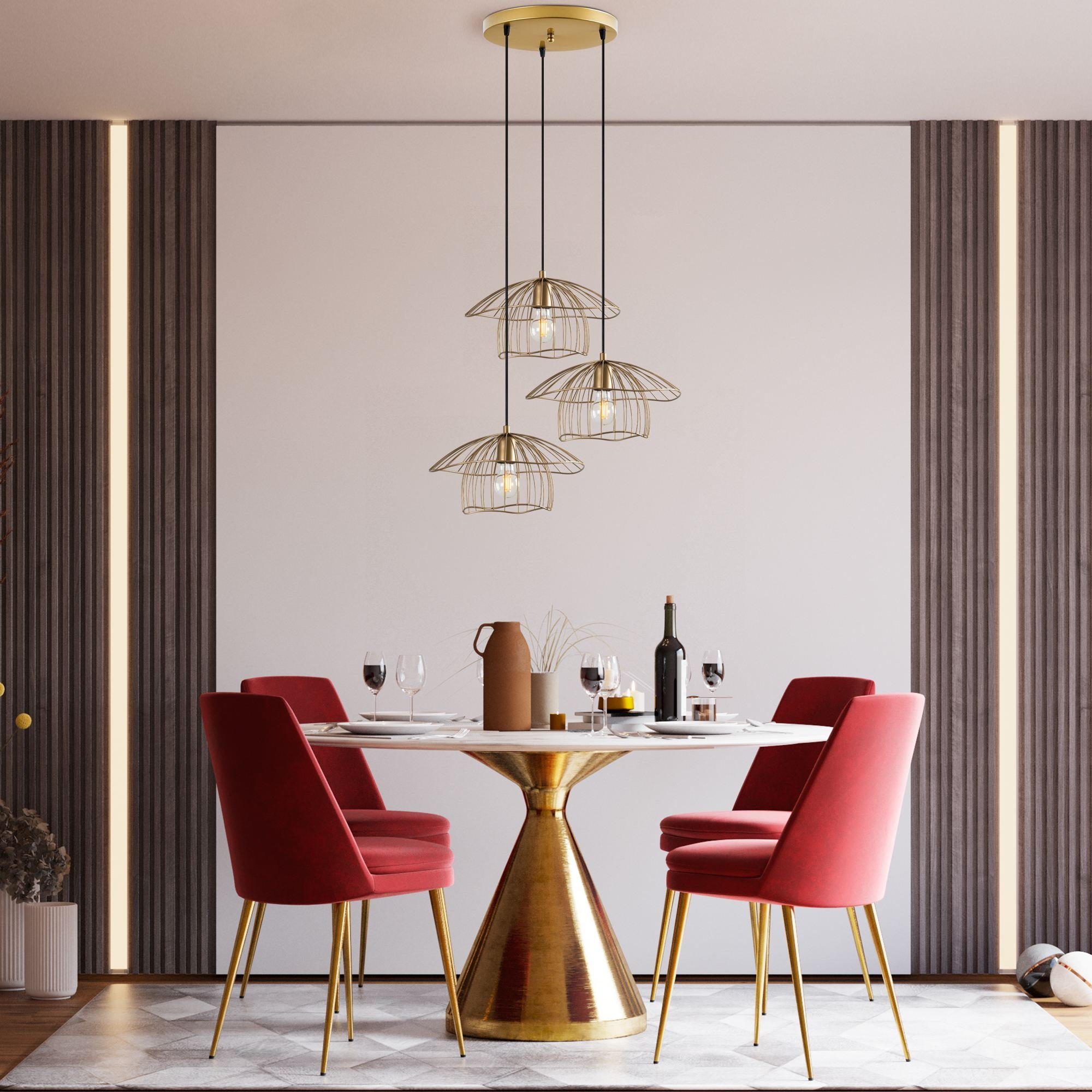 Candeeiro Teto Mantar 6503 S 1