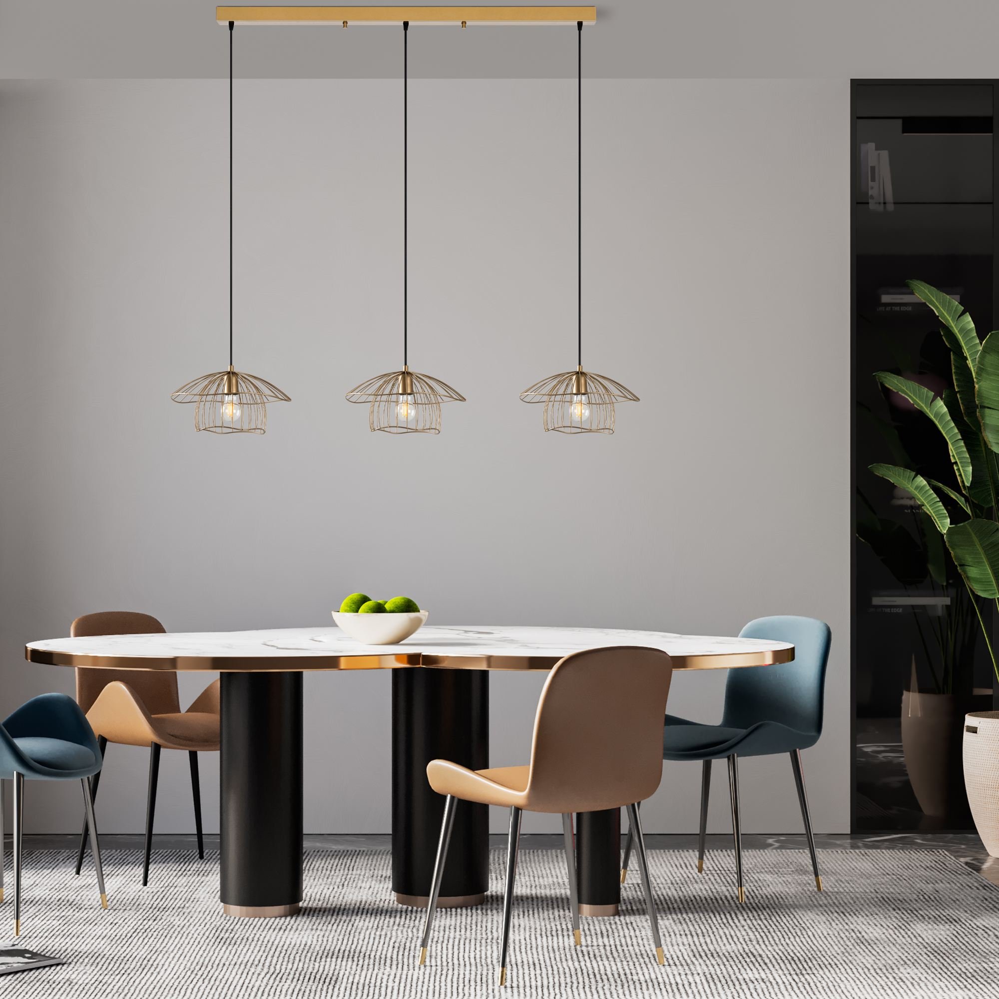 Candeeiro Teto Mantar 6503 S 2