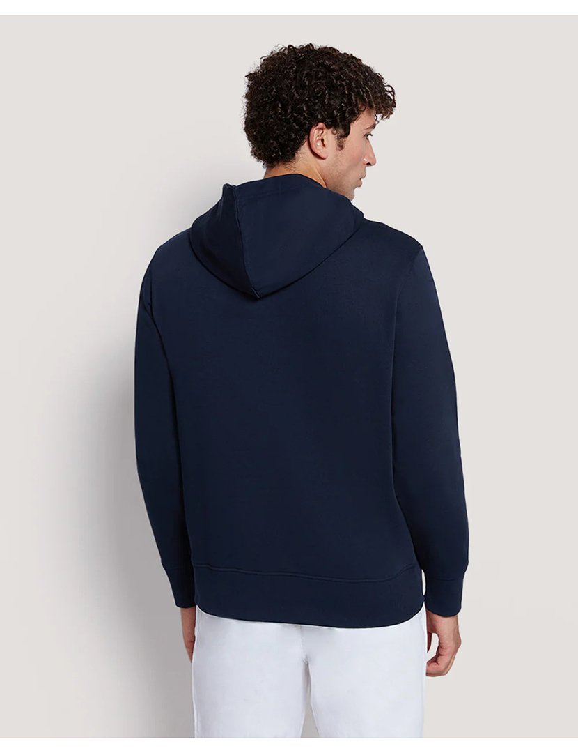 Sweatshirt Shield Logo Homem Azul Marinho