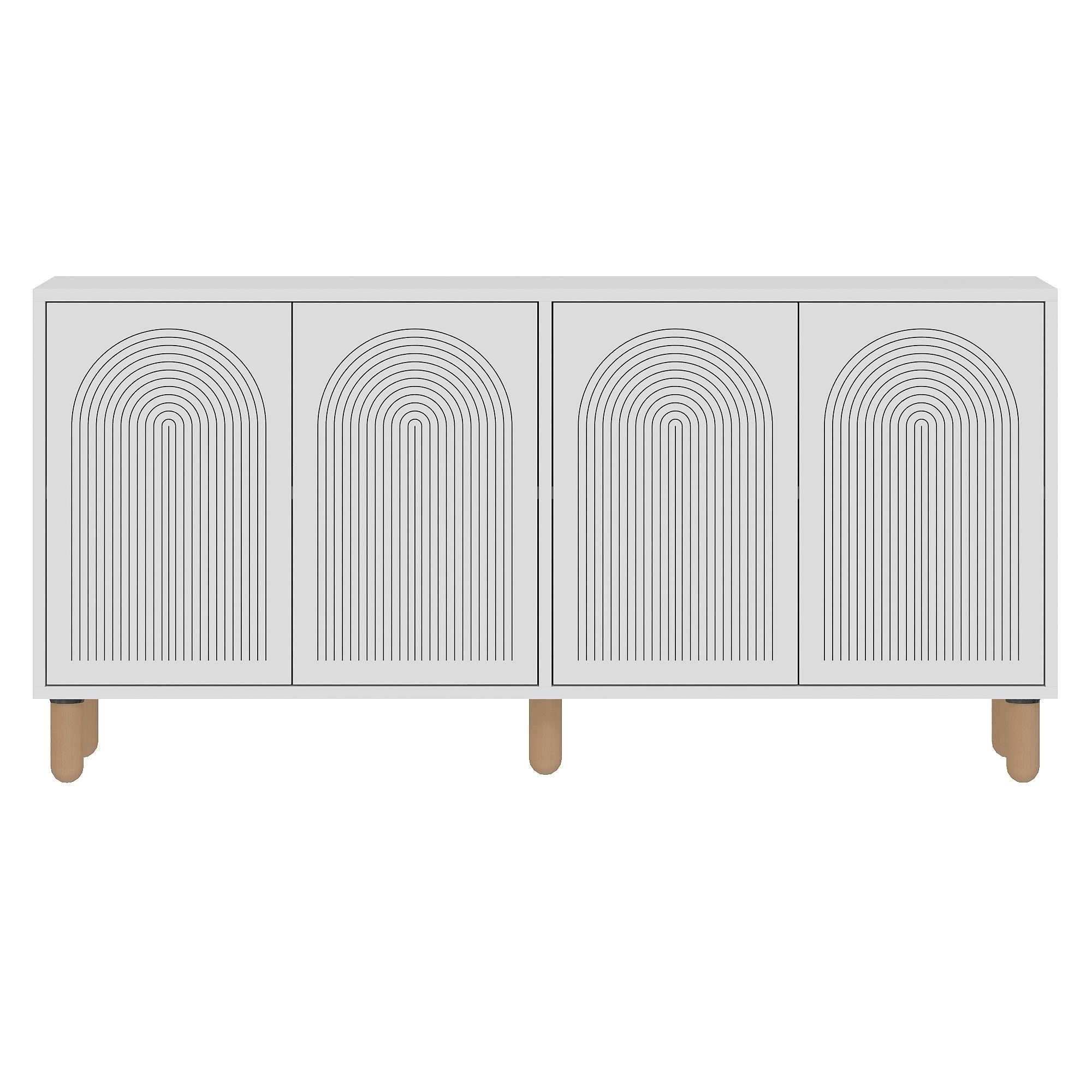 Aparador Doresta Branco