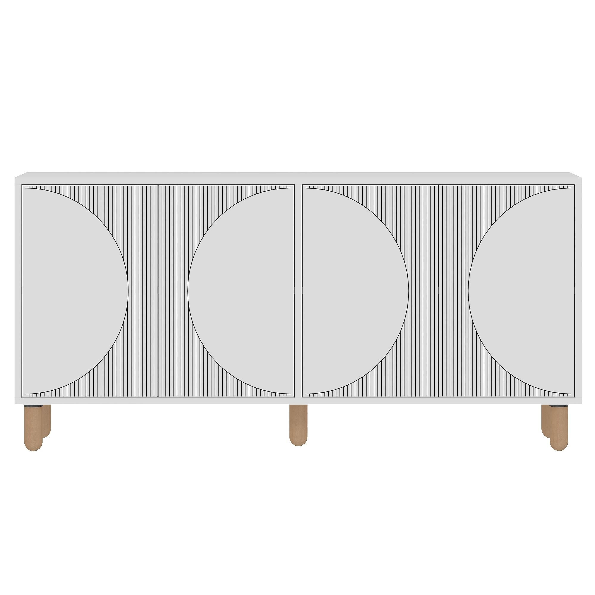 Aparador Arventa Branco