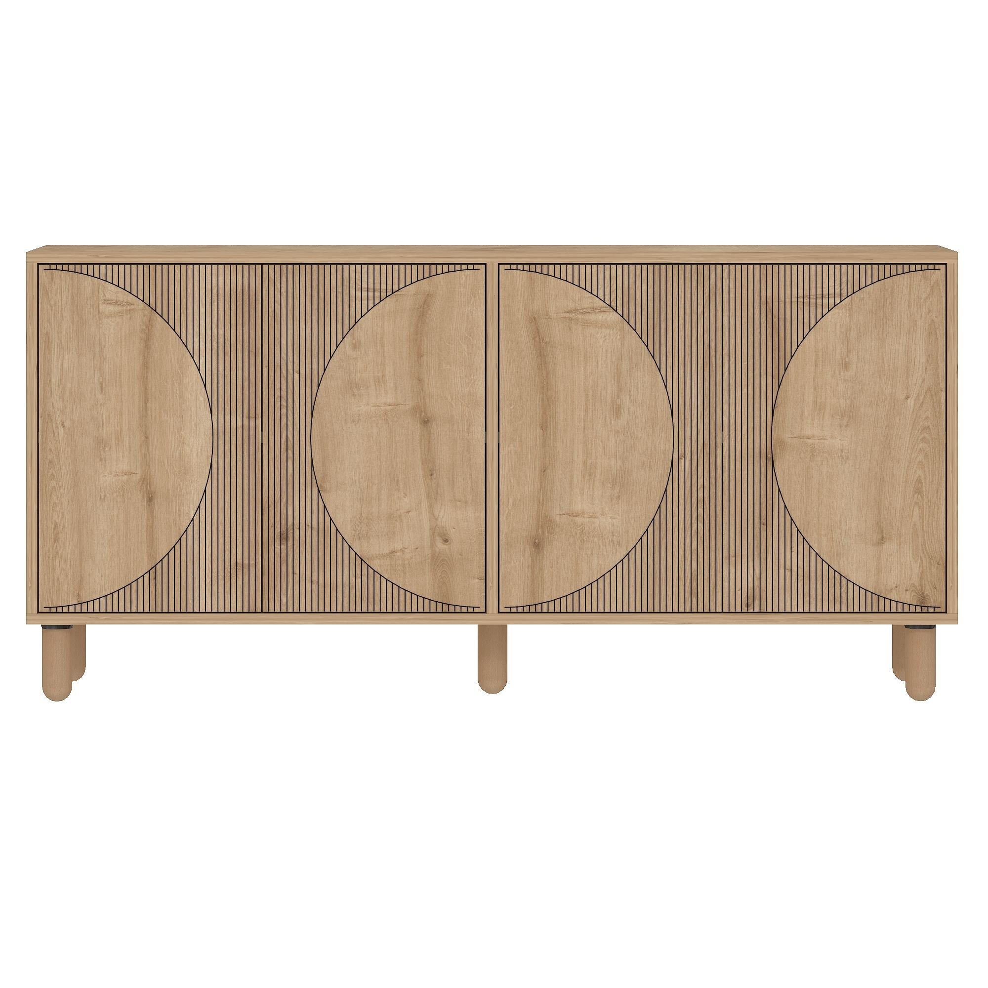 Aparador Arventa Sapphire Carvalho