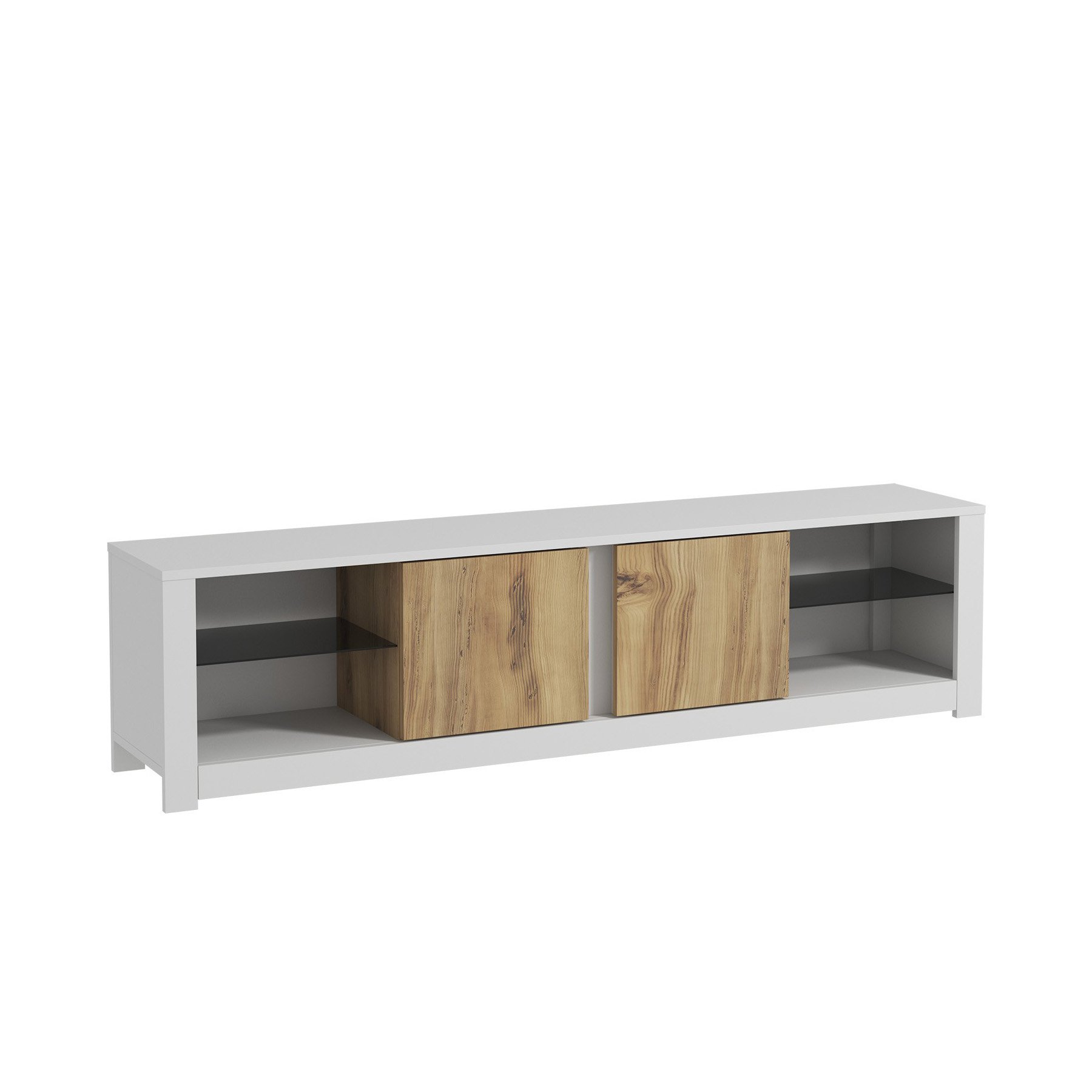 Móvel TV Aydos Branco Carvalho