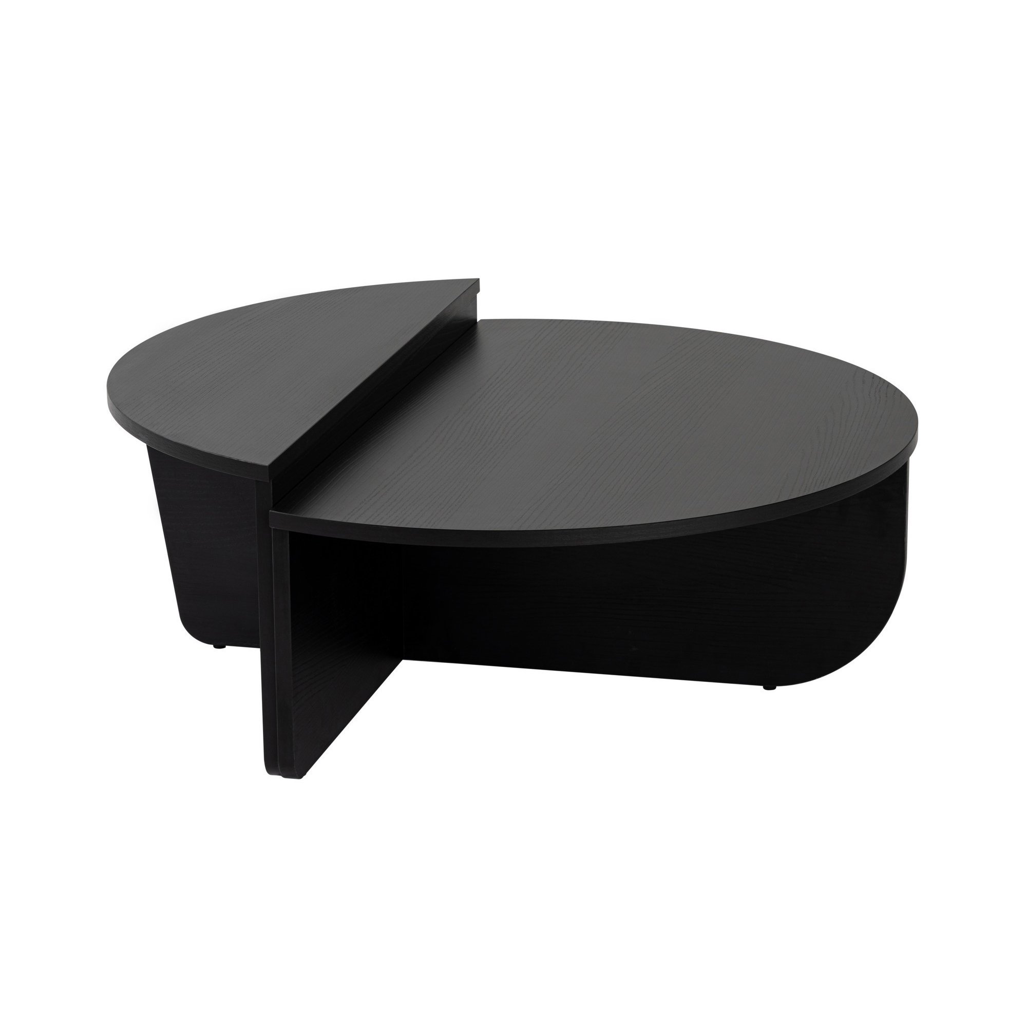 Mesa Centro Orion Wood Preto
