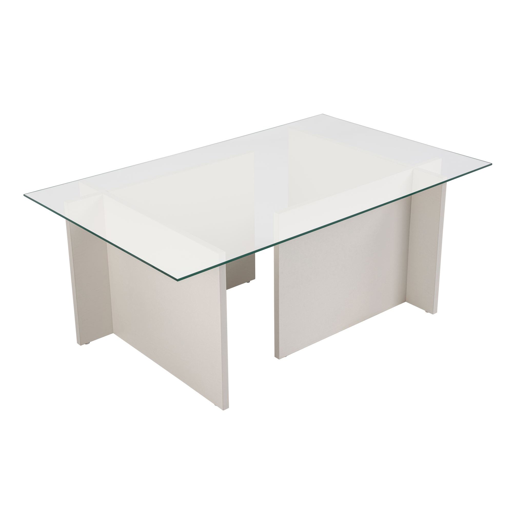 Mesa Centro Vetrino Wooden Branco