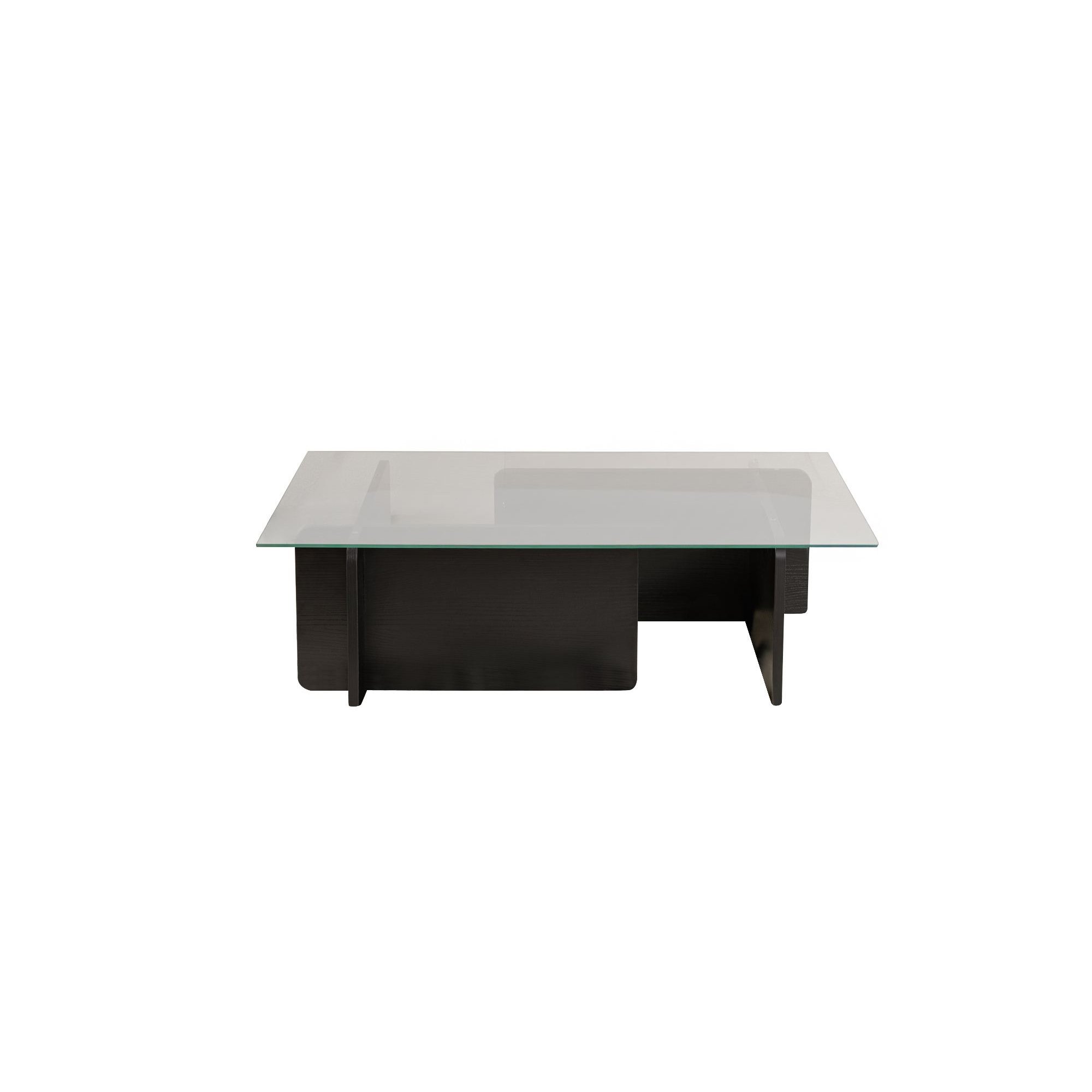 Mesa Centro Flavio Wooden Preto