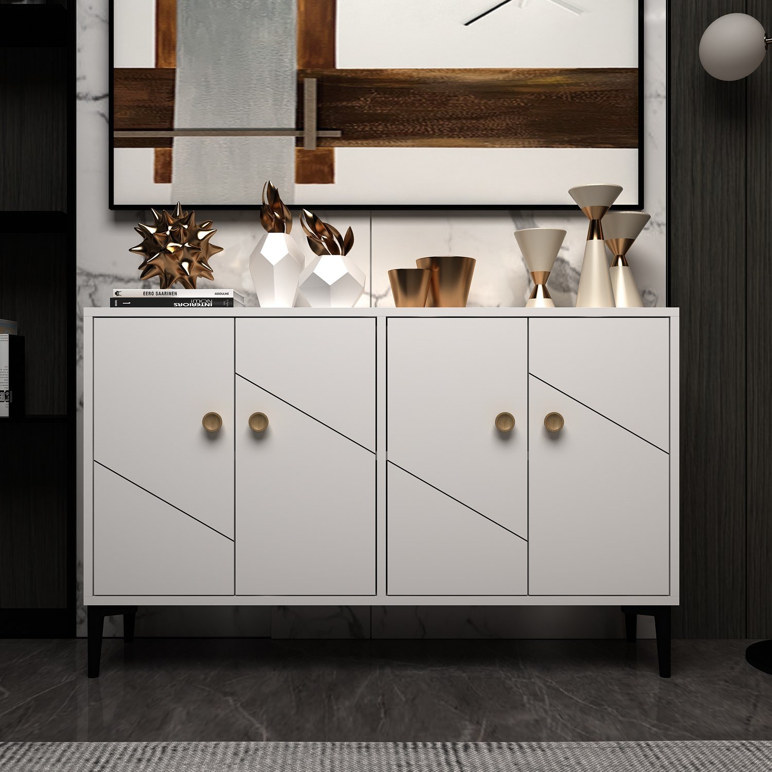 Móvel TV Myria Branco