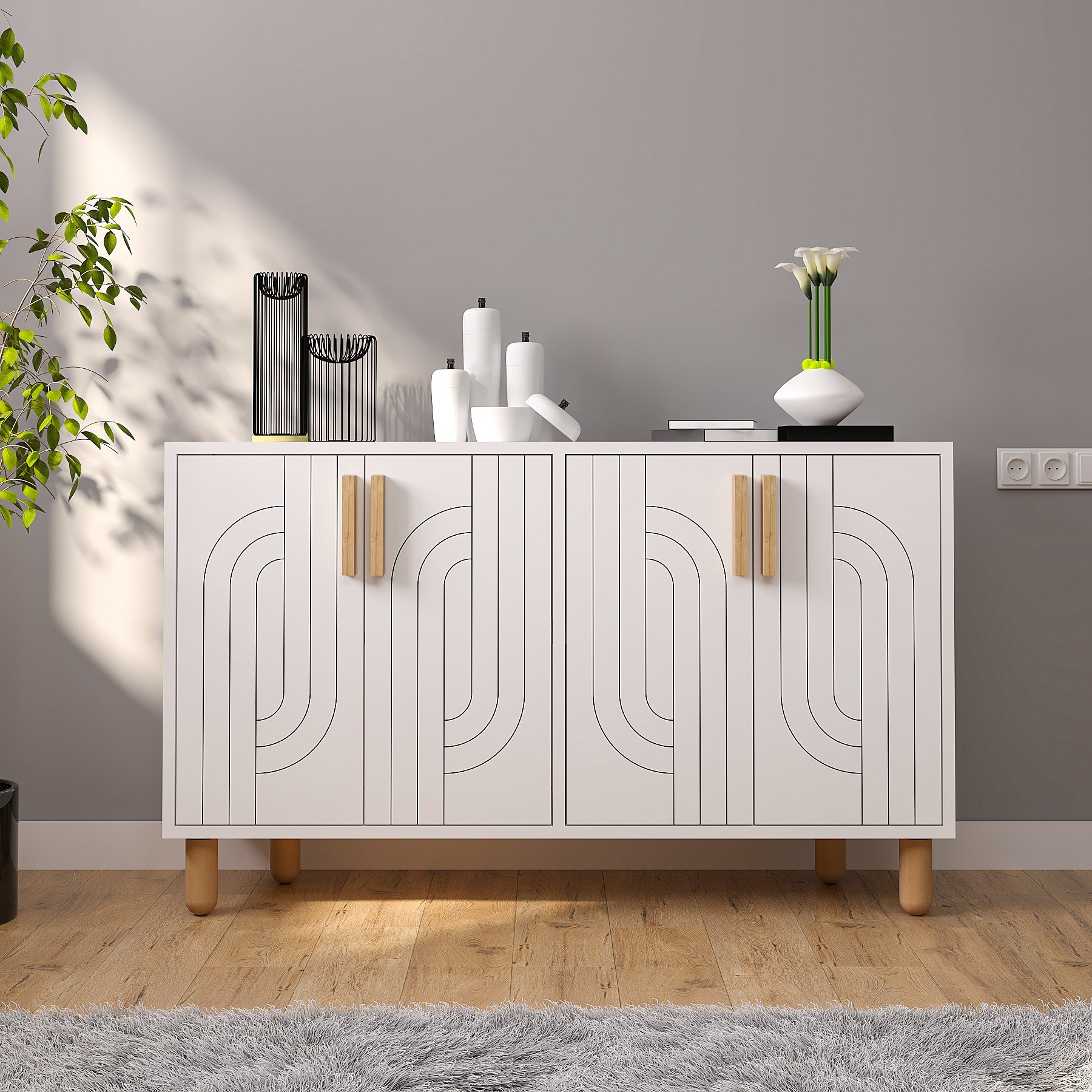 Aparador Rodney Branco