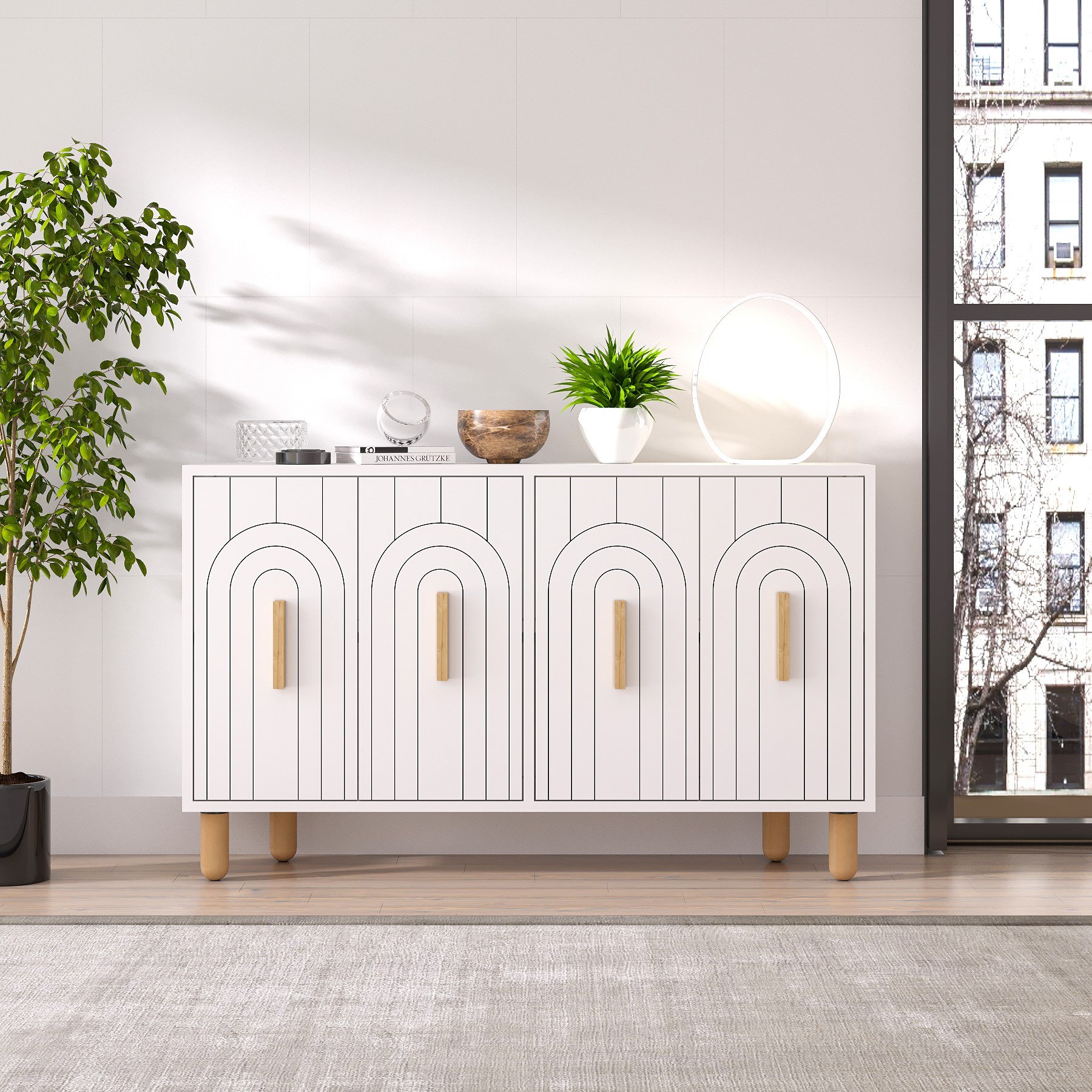 Aparador Tiger Branco