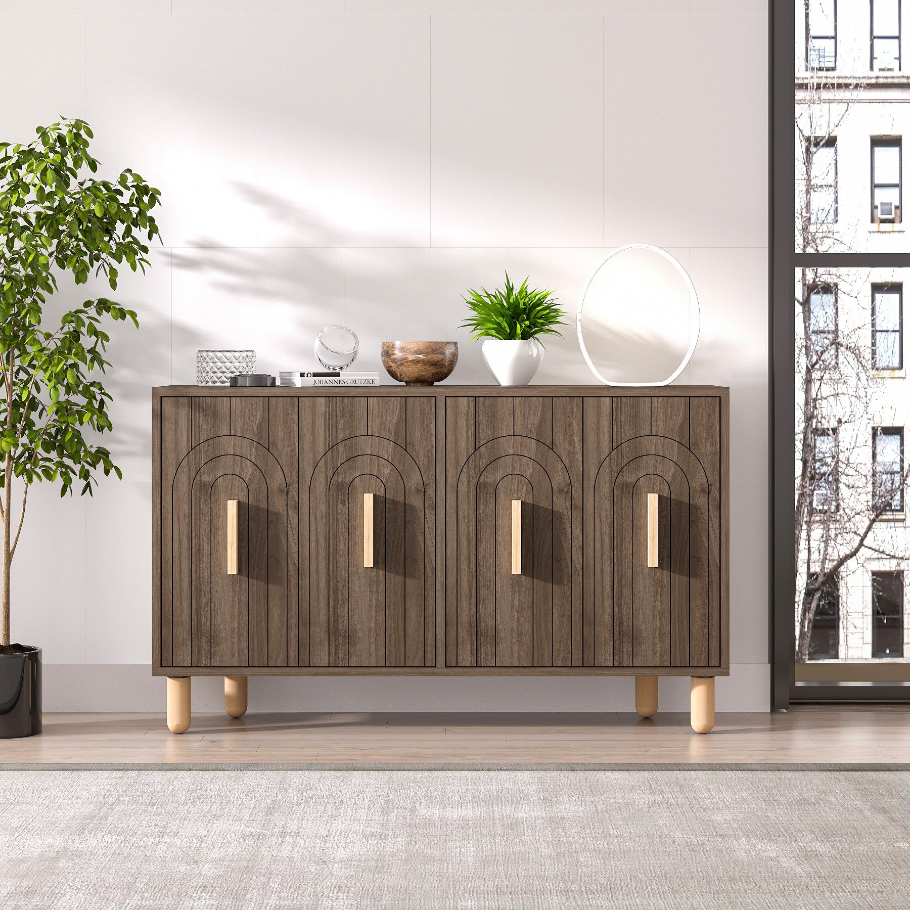 Aparador Tiger Nogueira