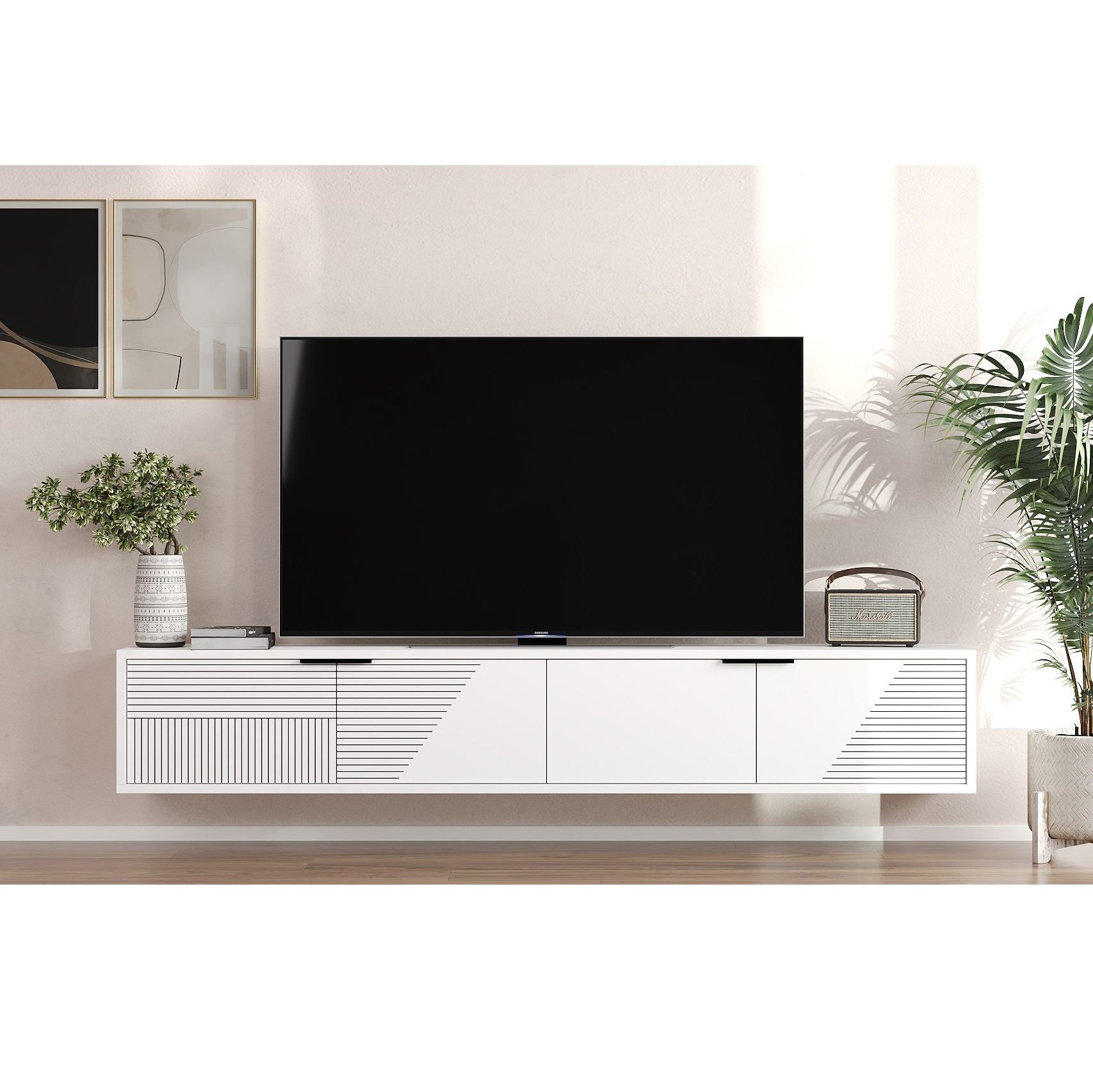 Móvel TV Parla Branco