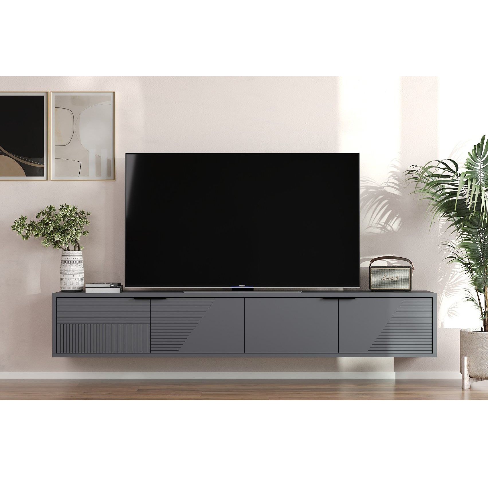 Móvel TV Parla Antracite