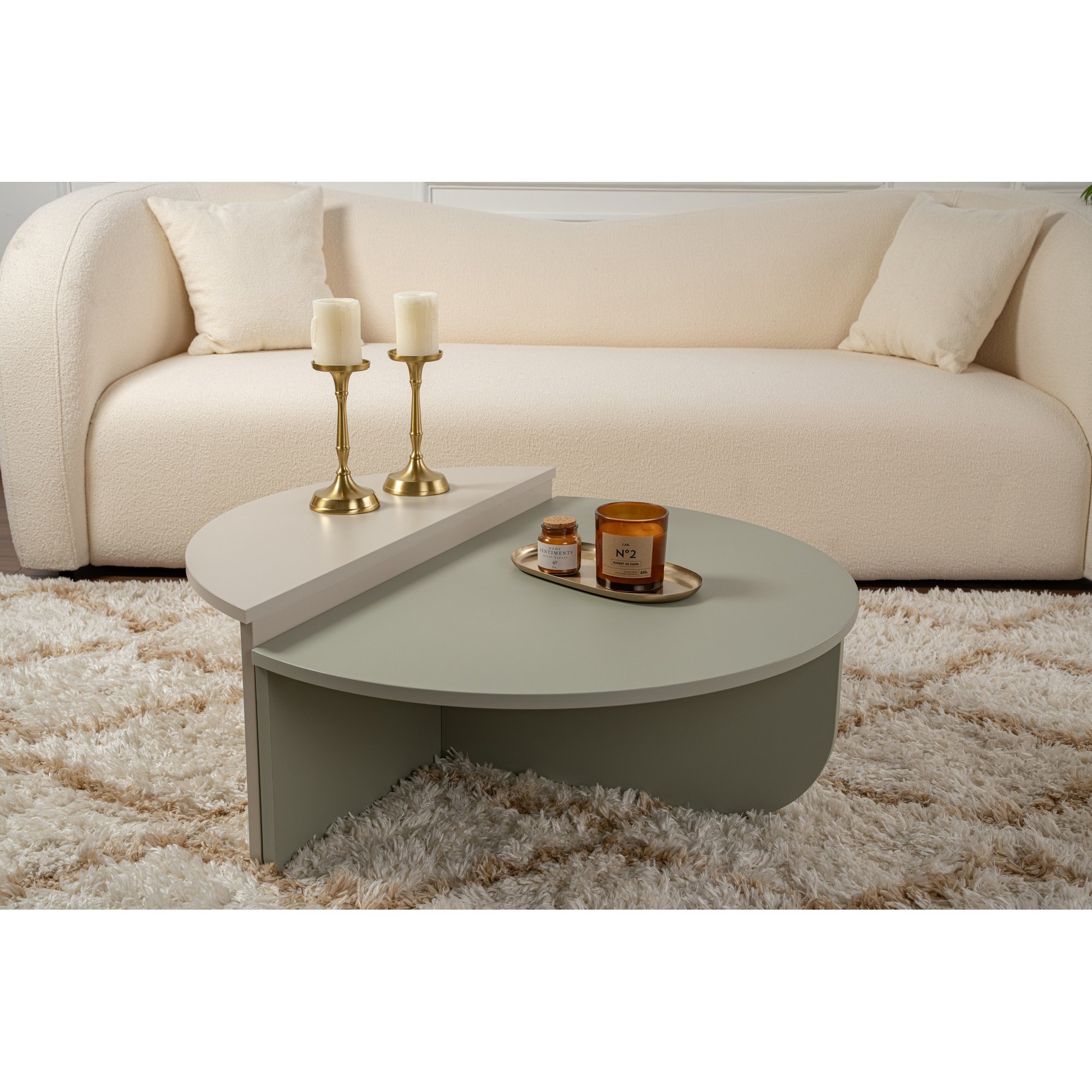 Mesa Centro Orion Ash Verde Sandstone