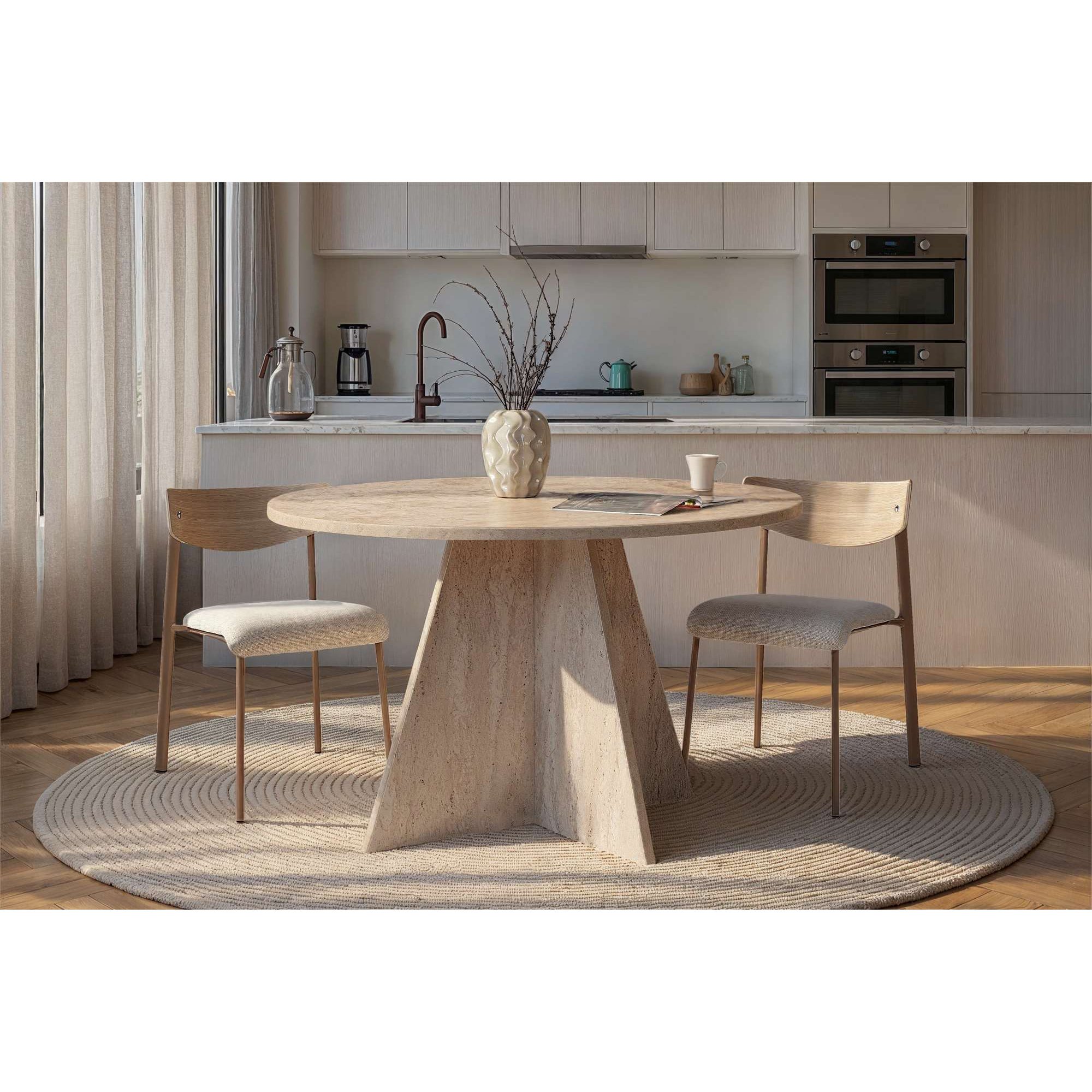 Mesa Jantar Virella Travertine