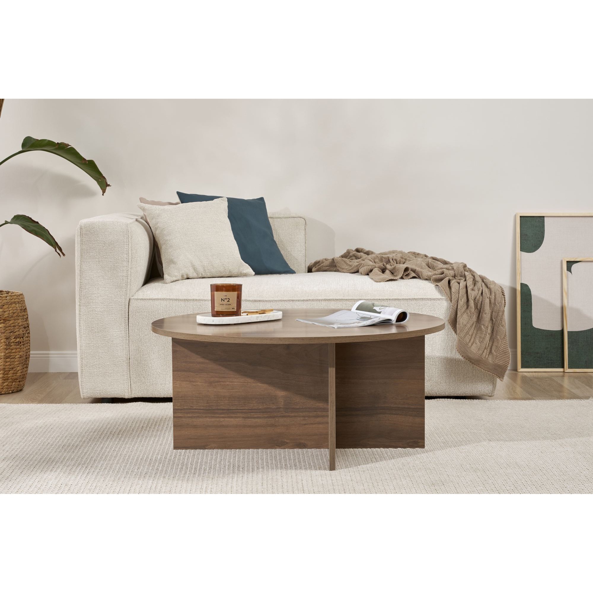 Mesa Centro Soleil Nogueira