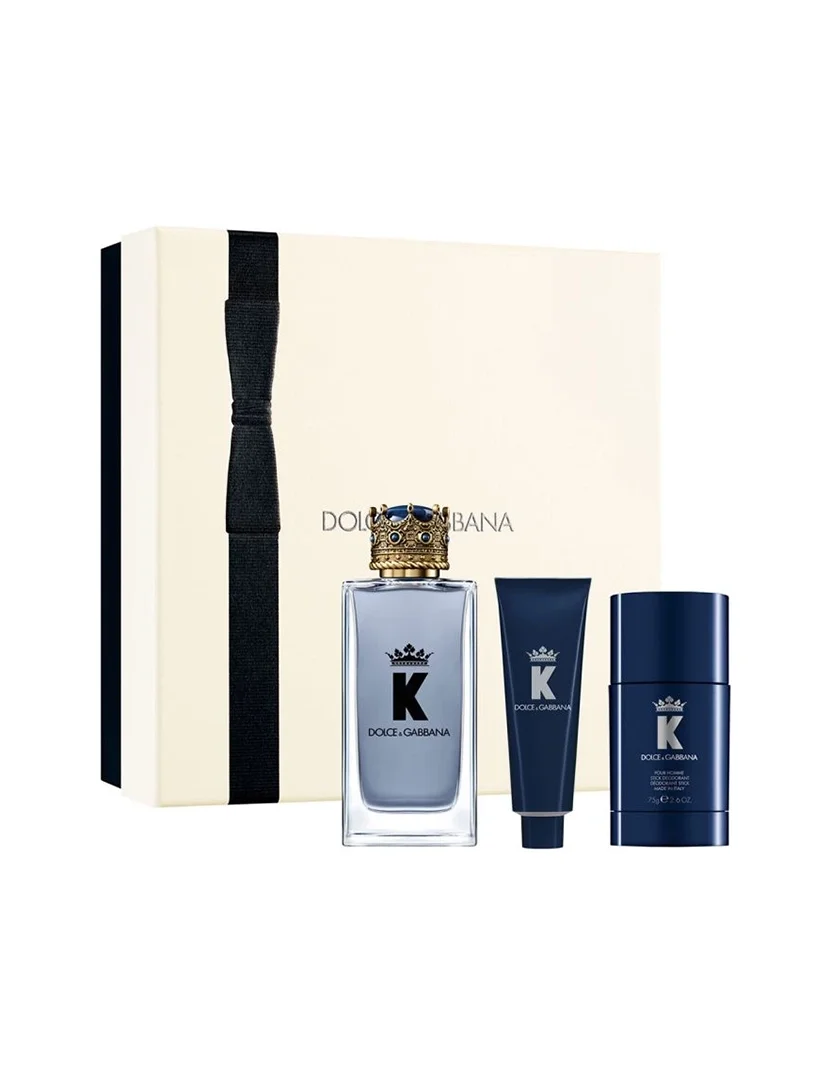 D&G K Set (Eau de Toilette 100ml + Gel de Banho 50ml + Desodorizante 75g)