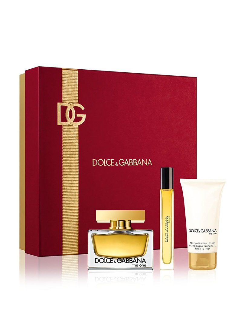 D&G The One Set (Eau de Parfum 75ml + EP 10ml + Body Lotion 50ml)
