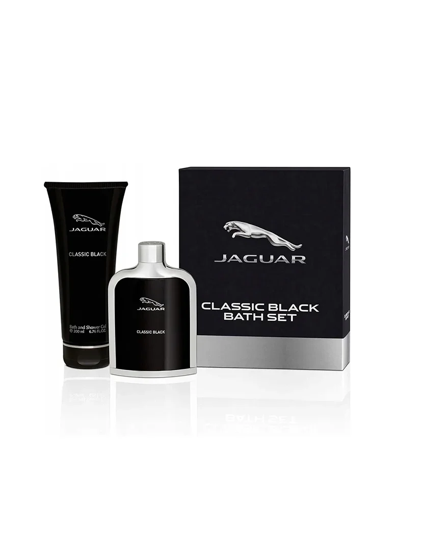 Jaguar Classic Black Set (Eau de Toilette 100ml + Gel de Banho 200ml)