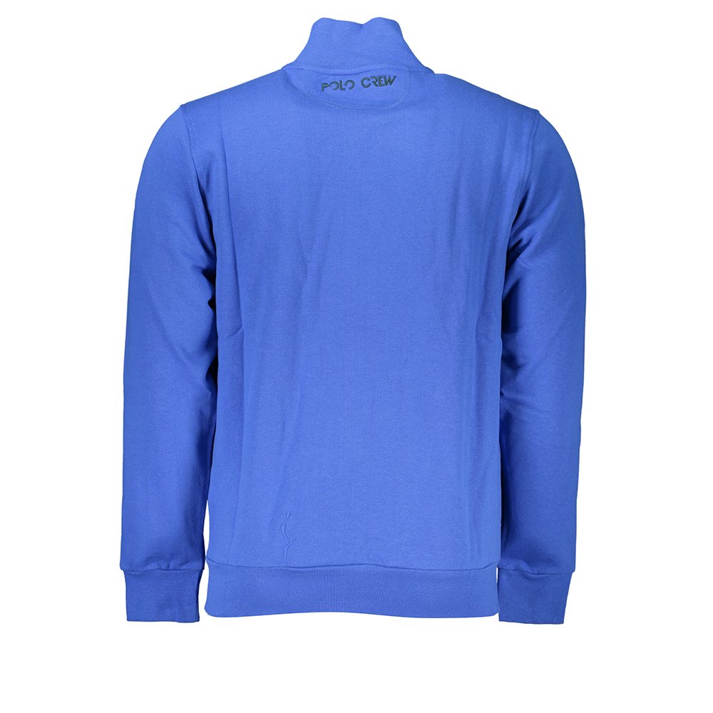 Sweatshirt com zip Homem Azul