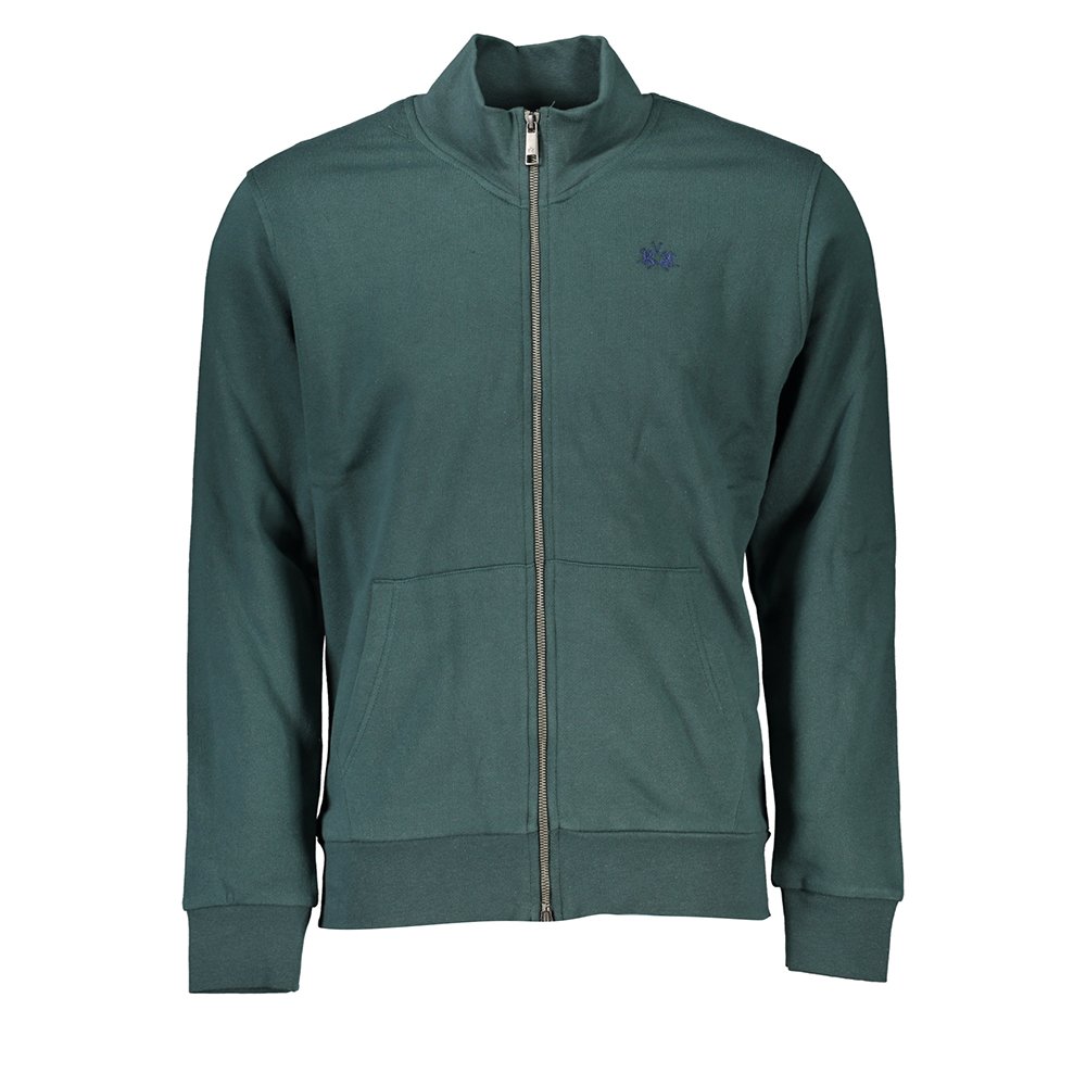 Sweatshirt com zip Homem Verde