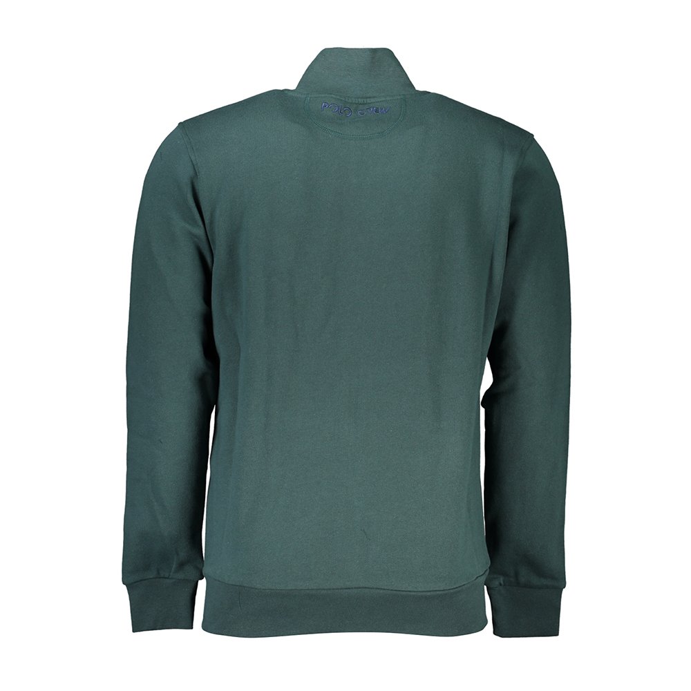 Sweatshirt com zip Homem Verde