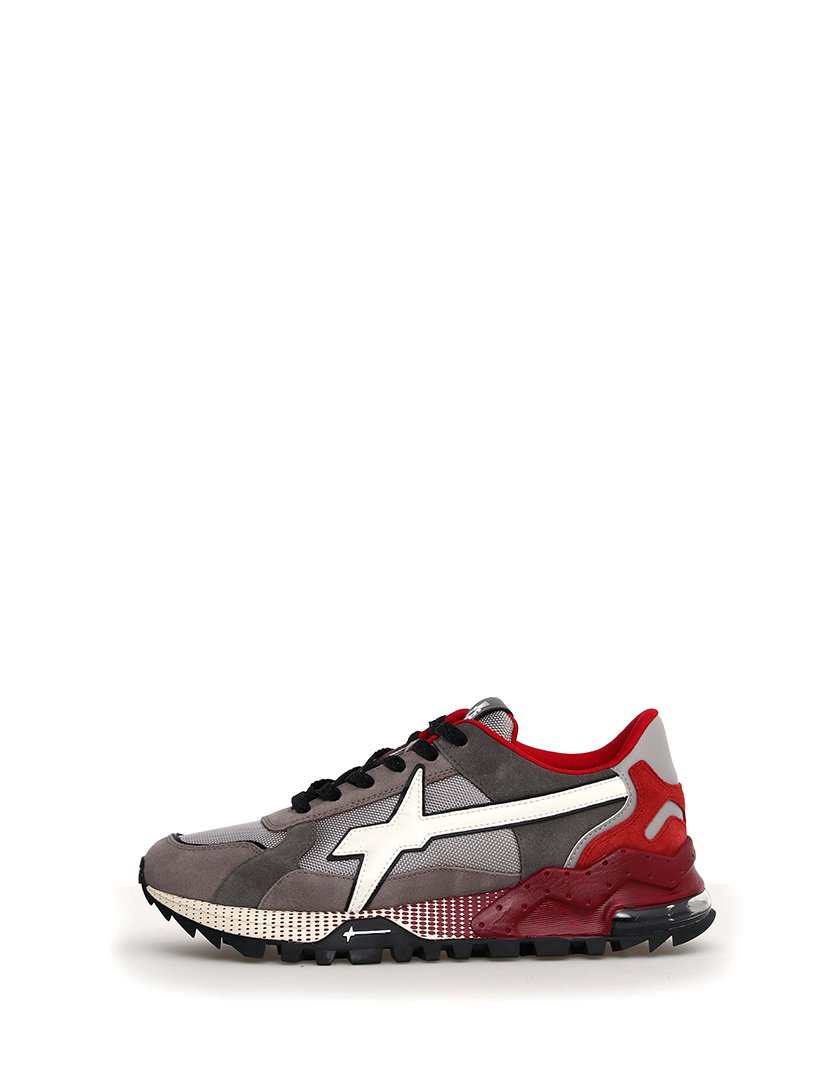 Ténis Homem Cinzento e Vermelho