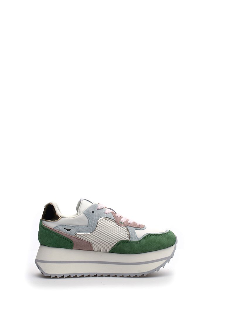 Ténis Senhora Bege e Verde