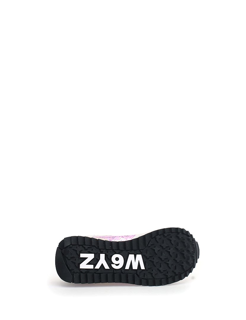 Ténis Senhora Branco e Roxo