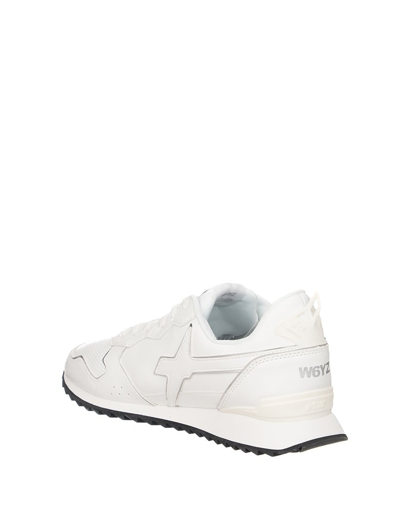 Ténis Homem Branco e Prateado