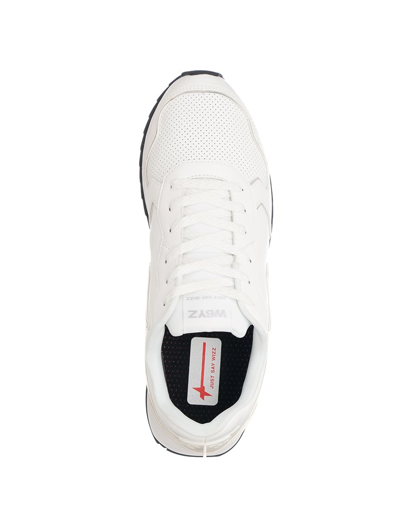 Ténis Homem Branco e Prateado