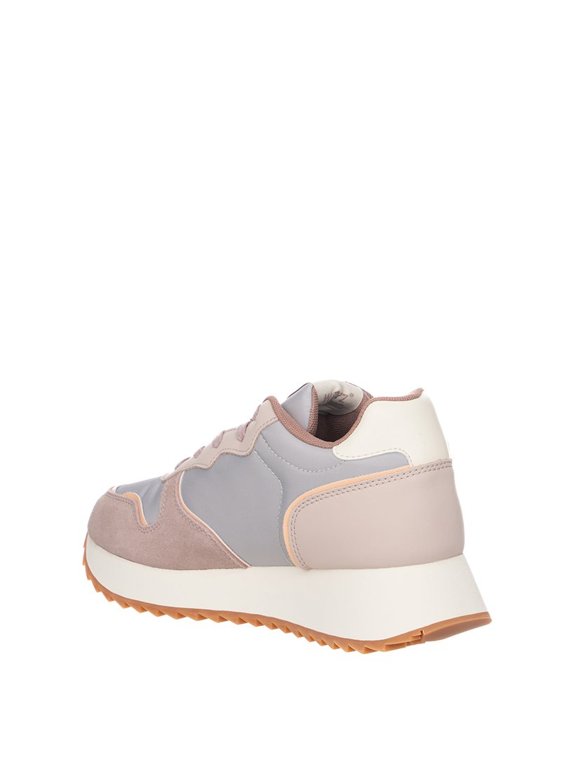 Ténis Senhora Cinzento e Rosa