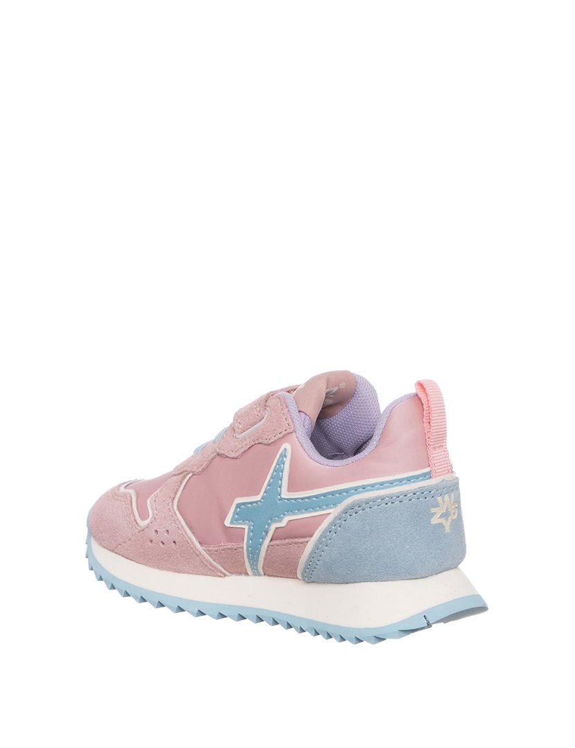 Ténis Bebé Rosa e Azul