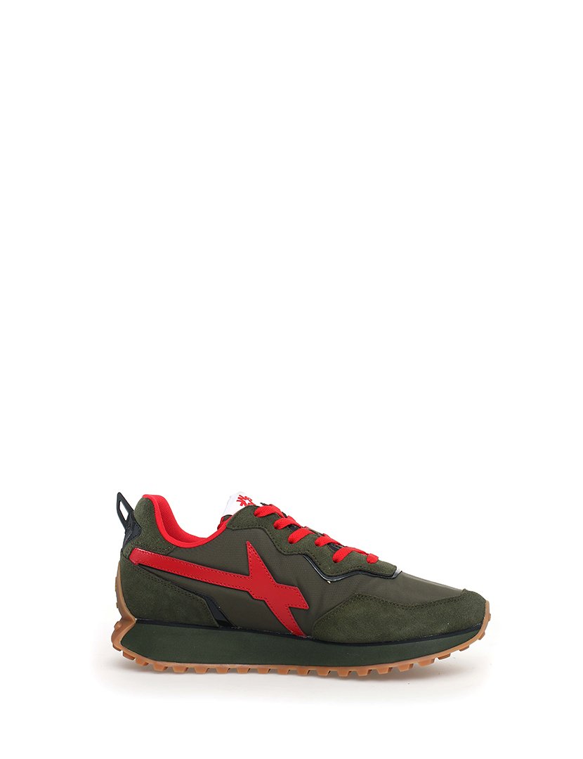 Ténis Homem Verde e Vermelho