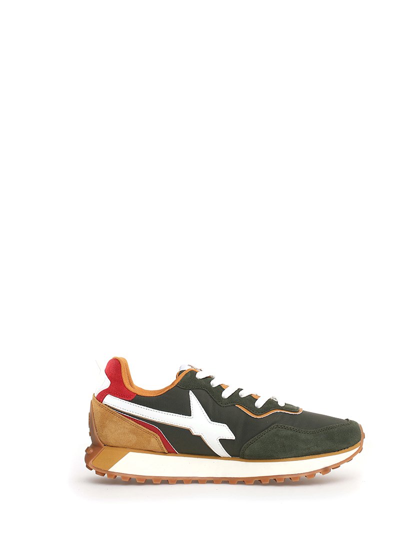 Ténis Homem Verde e Castanho