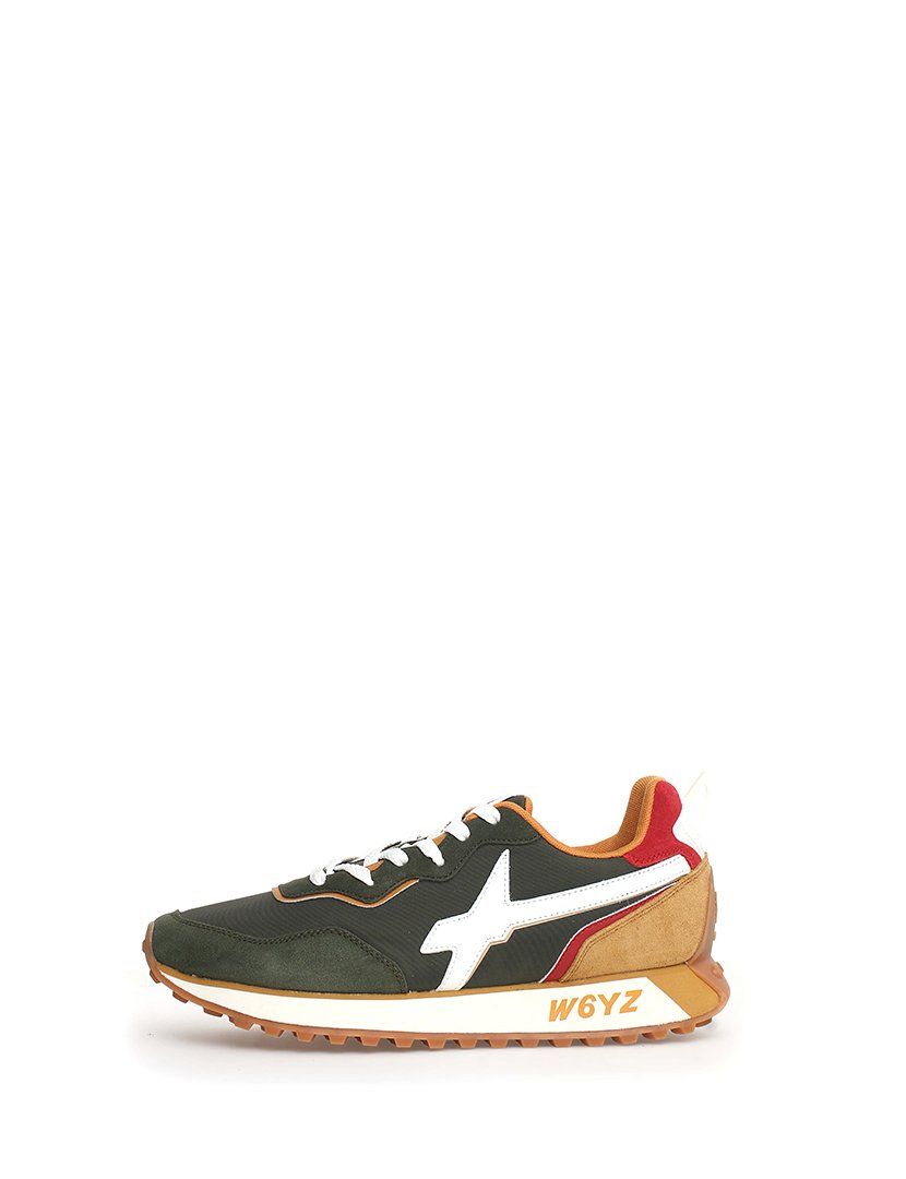 Ténis Homem Verde e Castanho