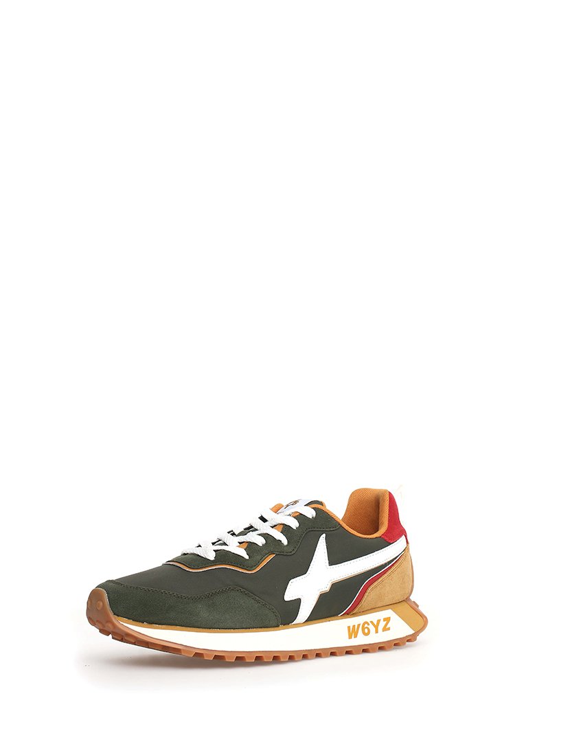 Ténis Homem Verde e Castanho