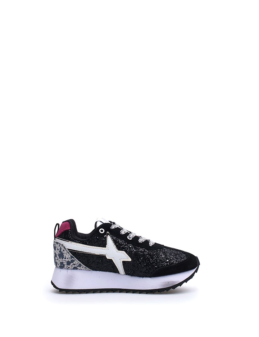 Ténis Senhora Preto e Branco