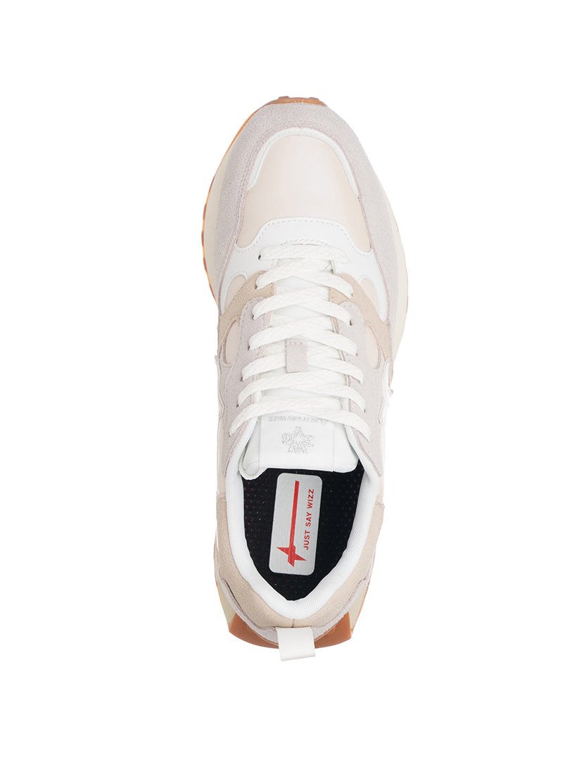 Ténis Homem Branco e Bege