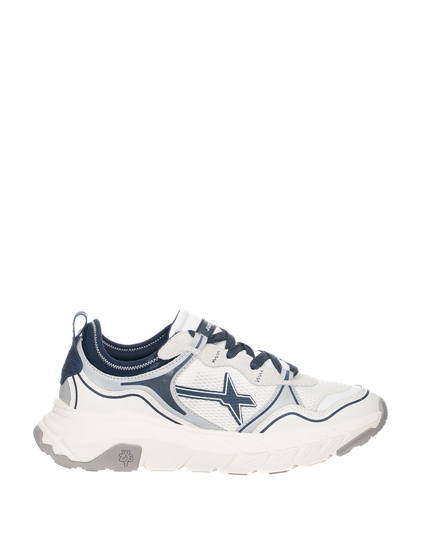 Ténis Homem Branco e Azul