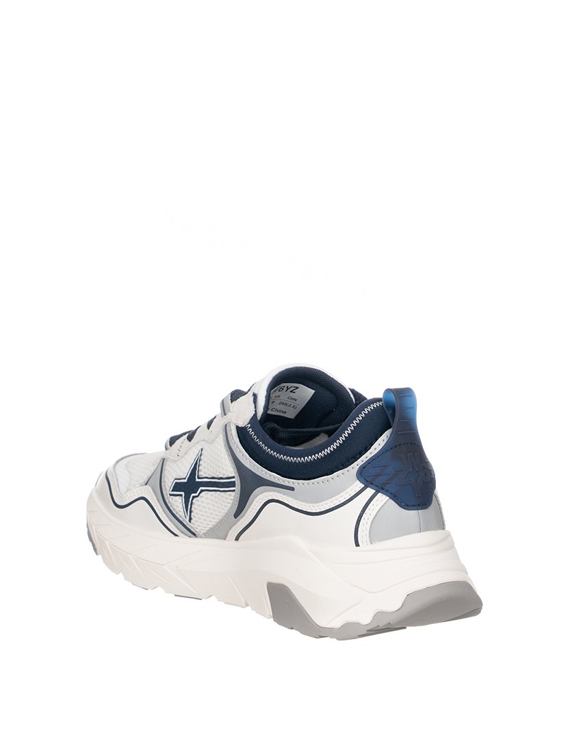 Ténis Homem Branco e Azul