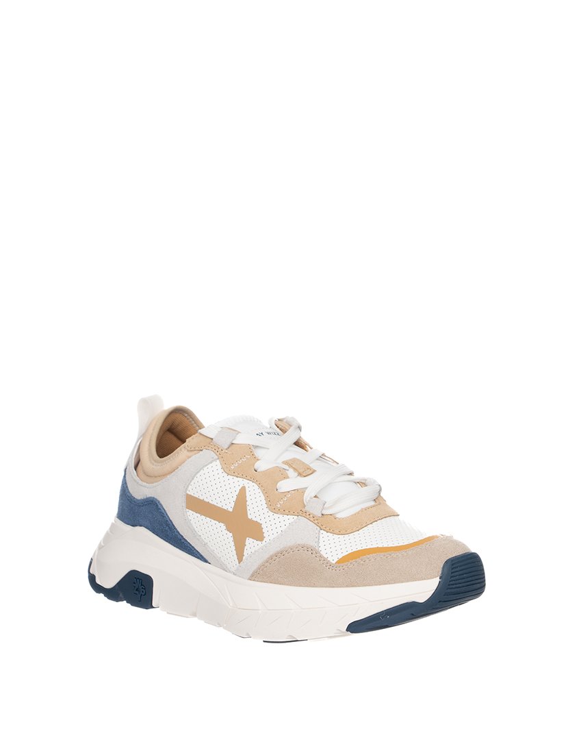 Ténis Homem Bege e Branco