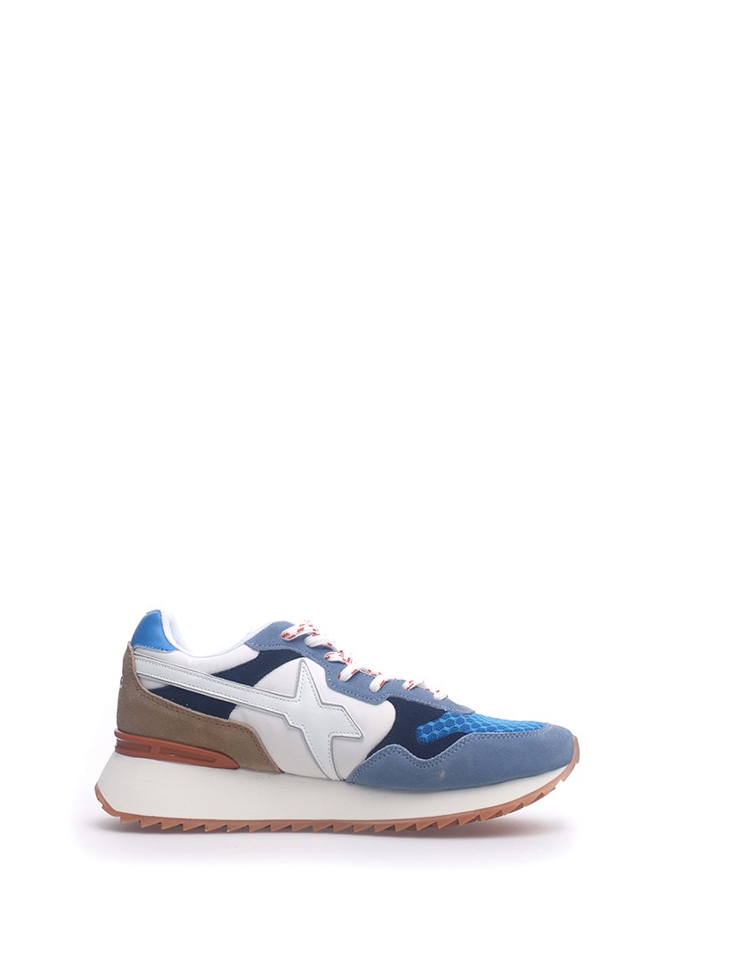 Ténis Homem Azul e Branco