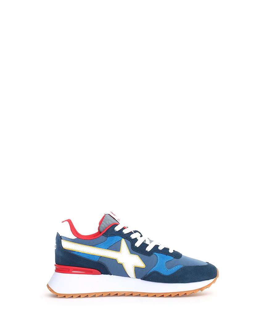 Ténis Homem Azul e Branco