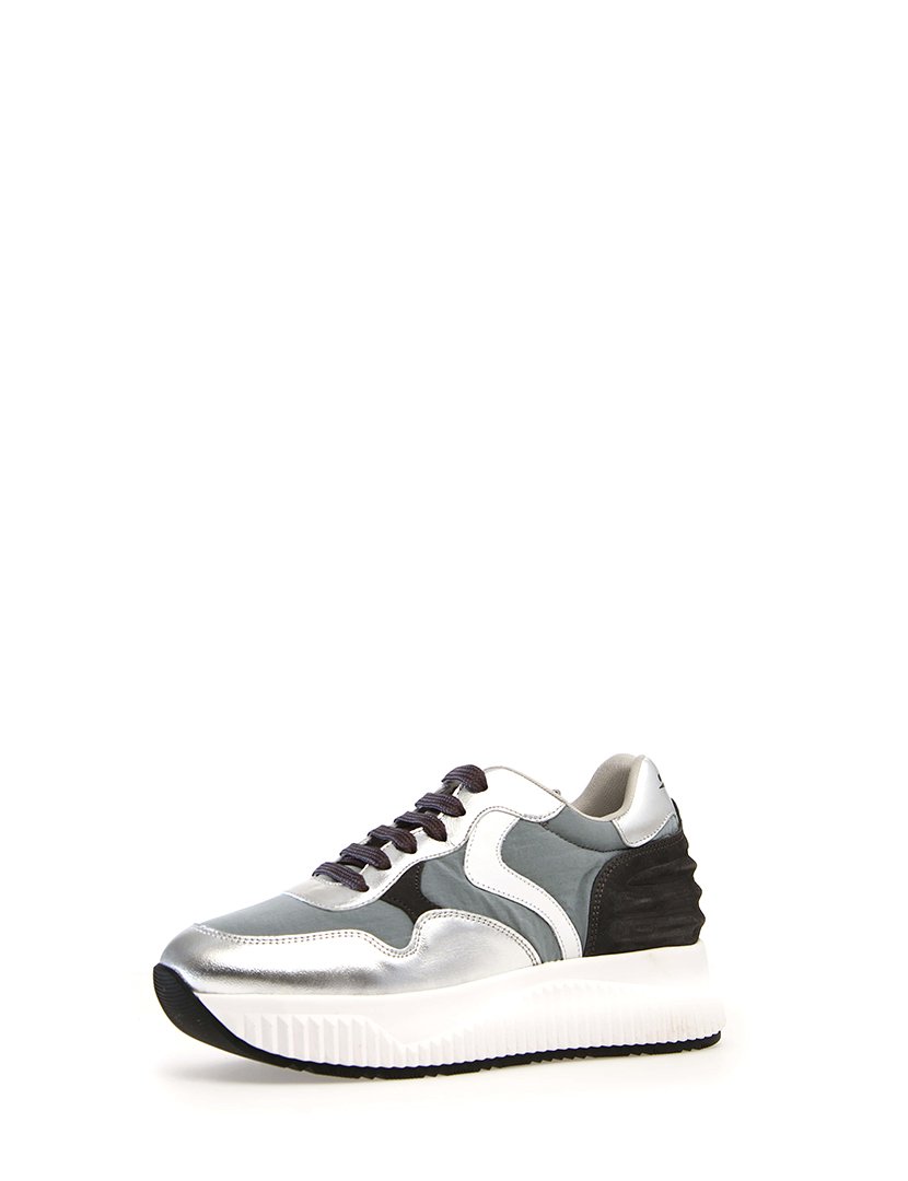 Ténis Senhora Branco e Cinza